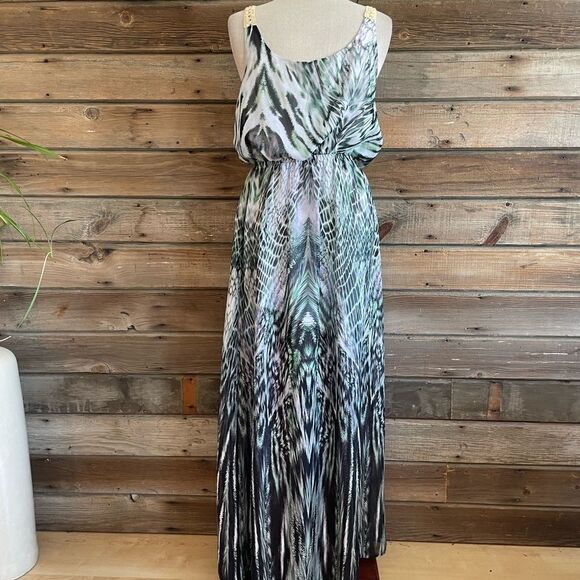 Live and Let Live Maxi Dress Size M EUC - Picture 7 of 10